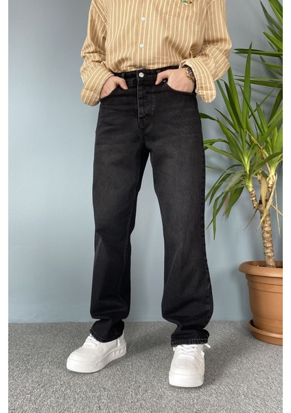 Dar Kesim Siyah Jean - Kot Pantolon