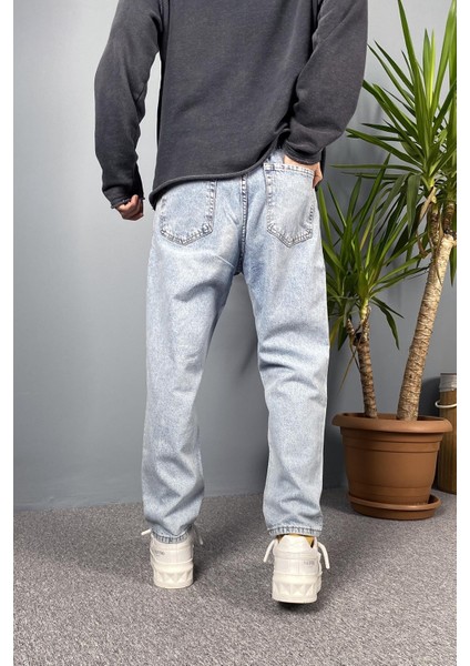 Yırtıklı Kot Pantolon Buz Mavisi Jean - Kot Pantolon indirimleri