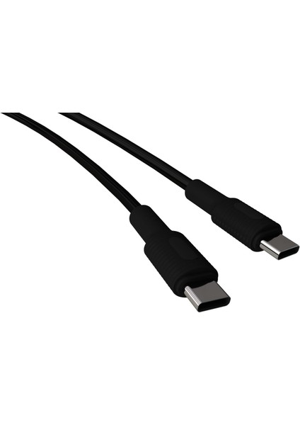 Basic Type C-C, Pd 30WATT Hızlı Şarj Kablosu, Siyah (100 Cm)
