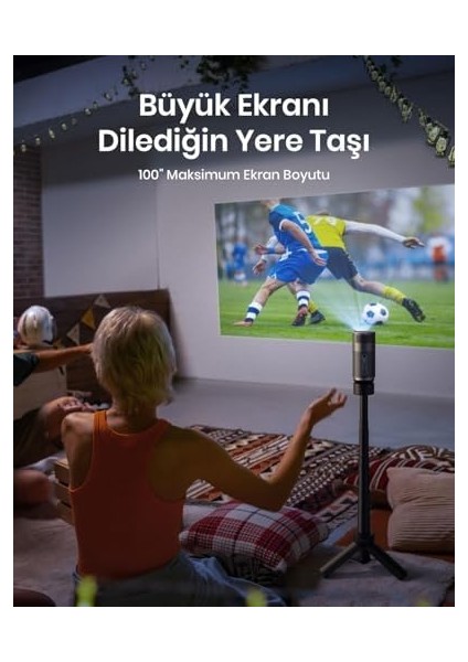 Capsule Air Dünyanın En Küçük Tv Projeksiyon Cihazı - Beyaz - D4112 fiyatları