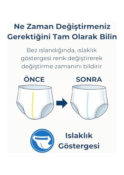 Paddlers Yetişkin Hasta Emici Külot Bez Large 7 Adet fiyatları