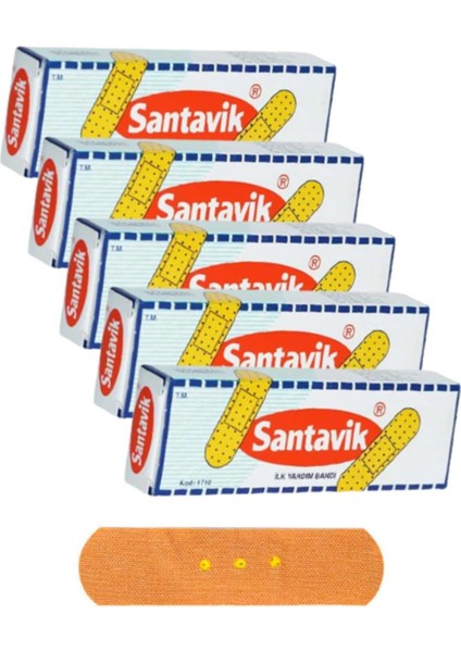 Santavik Yara Bandı 5 Paket 10&apos;lu