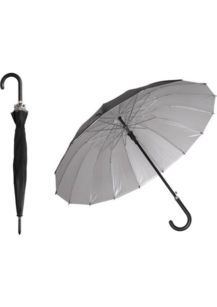 Şemsiye Baston Erkek Siyah, Şık ve Kullanışlı Günlük Aksesuar