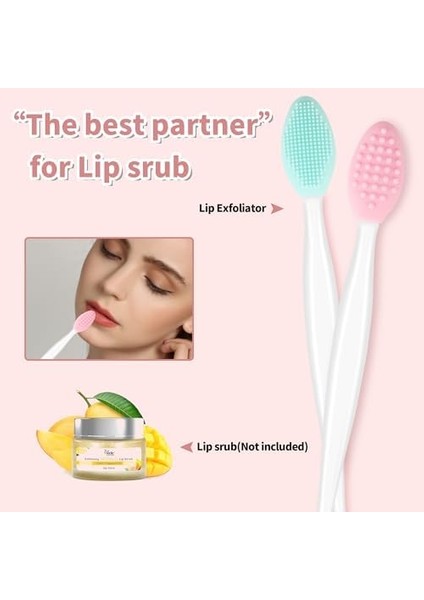 Silikon Dudak Fırçalayın Fırça Dudak Scrubber Aracı Dudak Exfoliator Fırça Peeling Dudak Fırçalama Aracı Koyu Dudaklar Için fiyatları