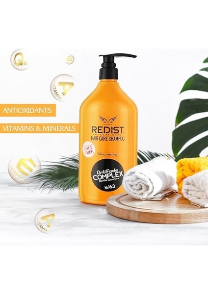 Redist Saç Şampuanı Tuzsuz 1000 ml