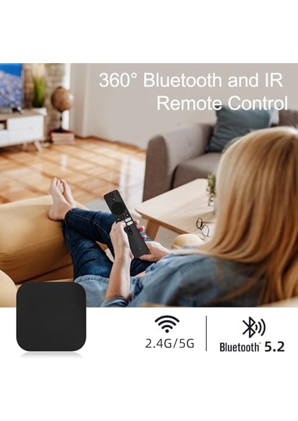 Mi Tv Box S 2. Nesil, Mi Box S Ultra Hd 4K Streaming Media Player, Chromecast&apos;li S 2. Nesil Tv Kutusu, Wi-Fi, 2gb Ram + 8gb Rom modelleri