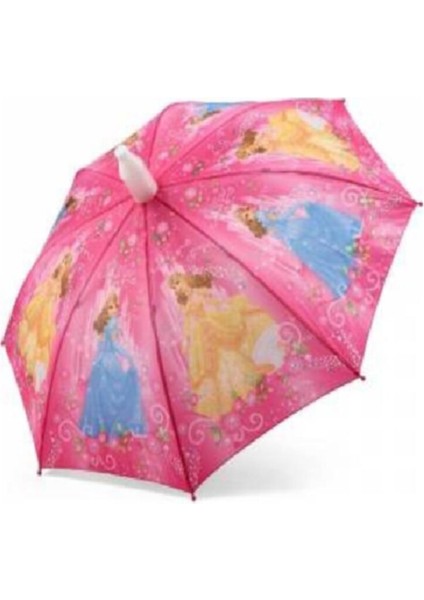 Renkli Kız Çocuk Şemsiyesi, Desenli Kupa Kılıfıyla Şık ve Kullanışlı Seçenek