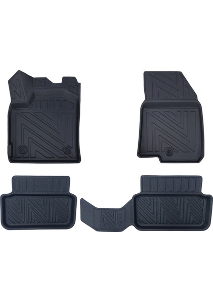 Dacia Sandero Stepway-Presti̇ge/experssi̇on/extreme 2020 (+) Uyumlu 5d Havuzlu Paspas