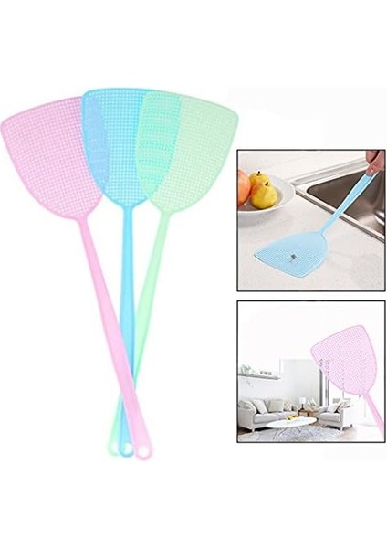 Ofkpo 3 Adet Sinek Raketi, Haşere Kontrolü, Sinekler/sivrisinekler/böcekler Için Sivrisinek Kazıyıcı