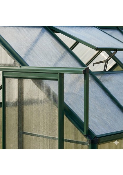 G1001 Metal Bahçe Serası ve Kış Bahçesi