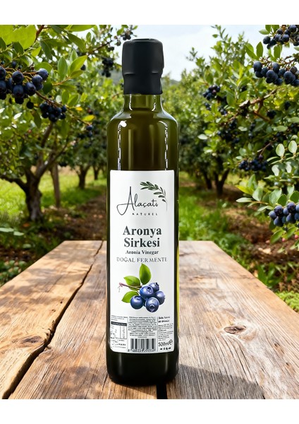 Aronya Sirkesi Yüksek Antioksidan Doğal Fermantasyon - Aronia Vinegar 500 ml fırsatları