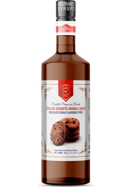 Nish Çikolatalı Kurabiye Aromalı Şurup 700 ml - P