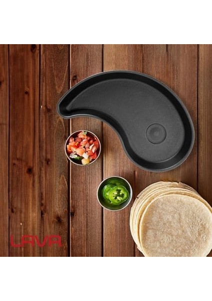 Döküm Fajita Tavası Damla Şekilli 10X20 cm modelleri