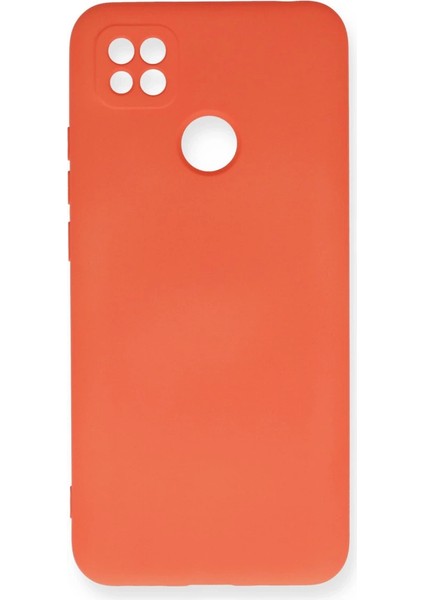 Buğz Xiaomi Redmi 9c Kılıf Nano Içi Kadife Silikon - Turuncu