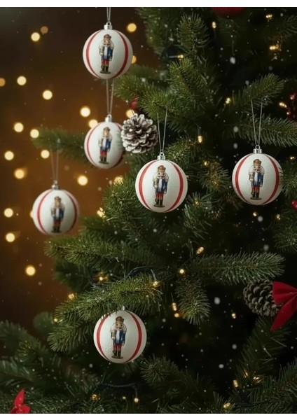 3'lü Kurşun Asker Figürlü Kumaş Yılbaşı Ağacı Süsü Seti 8 cm fiyatları