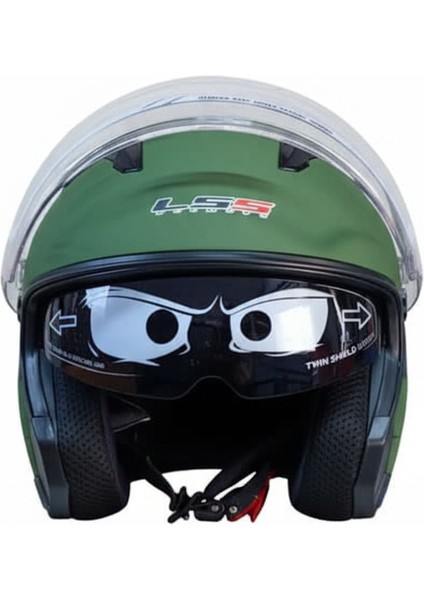 Yarı Açık Motosiklet Kaskı – Agresif Tasarım, Havalandırmalı, Vizörlü (Ece Belgeli) modelleri