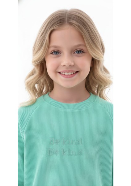 Kız Çocuk Alt Üst Kaşkorse Pamuklu Eşofman Takımı fiyatları