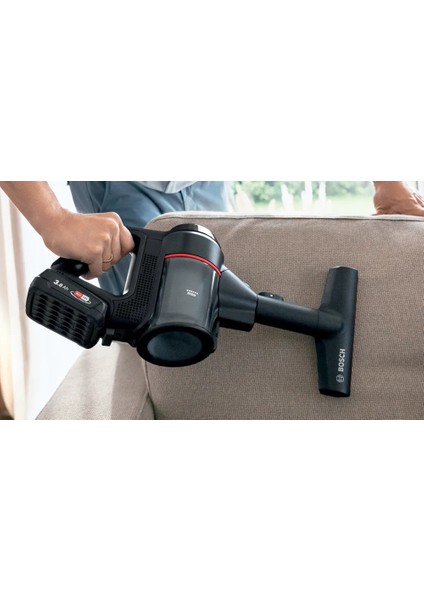 Unlimited 7 BCS711EXT Şarjlı Dik Süpürge - Katlanabilir Boru & LED Başlık Çift Bataryalı