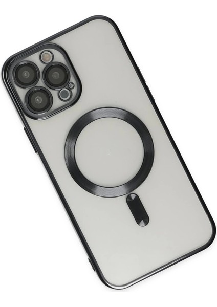 Buğz Iphone 13 Pro Kılıf Kross Magneticsafe Kapak - Siyah modelleri