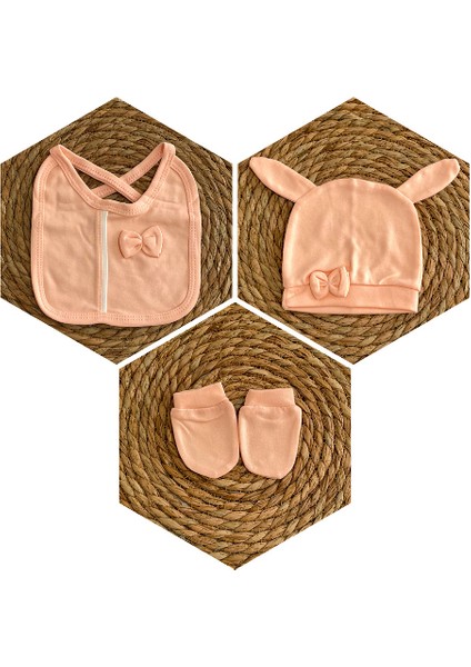 Yeni Sezon Tavşan Süzeneli 5 Parça Kız Bebek Hastane Çıkışı fırsatları