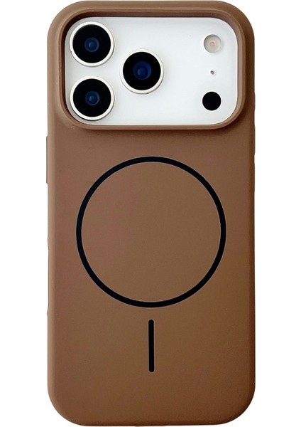 iPhone 17 Pro Kılıf Rio Manyetik Şarj Özellikli Lansman Kapak