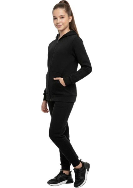 Kız Çocuk Kapüşonlu Fermuarlı 3 Iplik Eşofman Takım BGL-ST05052 fiyatları