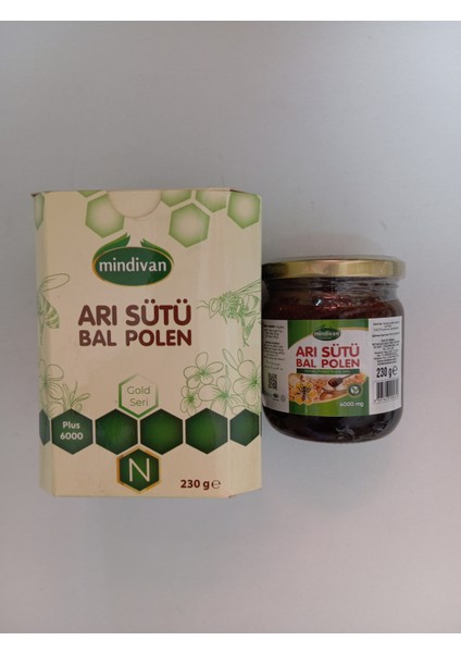Arı Sütü Bal Polen 6000P 230G