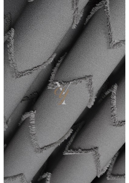 Jakar Kesme Fon Perde Ezgi V-6015 Gümüş Gri modelleri