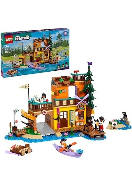 Kampı Su Sporları Yapım Seti 42626-7 Yaş ve Üstü Kız ve Erkek Çocukları Için 3 Mini Bebek ve 1 Ayı Figürü Içeren Eğitici Rol Yapma Seti, Doğum Günü Hediyesi Fikri (628 Parça) fiyatları