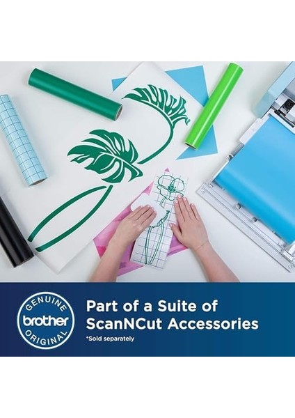 Scanncut 12"x6&apos; Adhesive Transfer W/grid-Clear modelleri