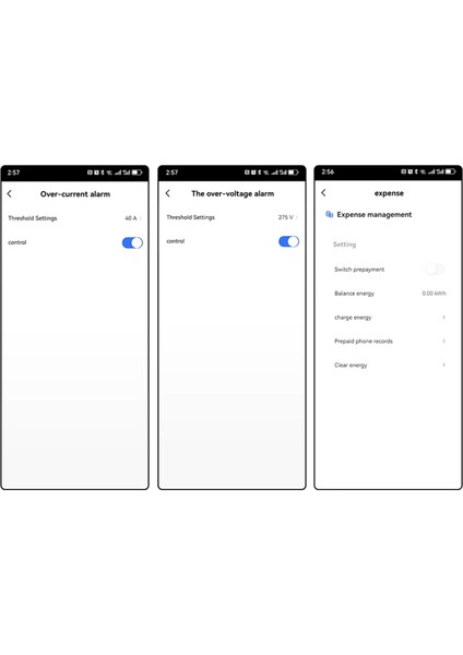 Akıllı Voltaj ve Akım Koruma Rölesi, Sıcaklık Korumalı Wifi Smartlife Tuya 63A - Tek Kutup indirimleri