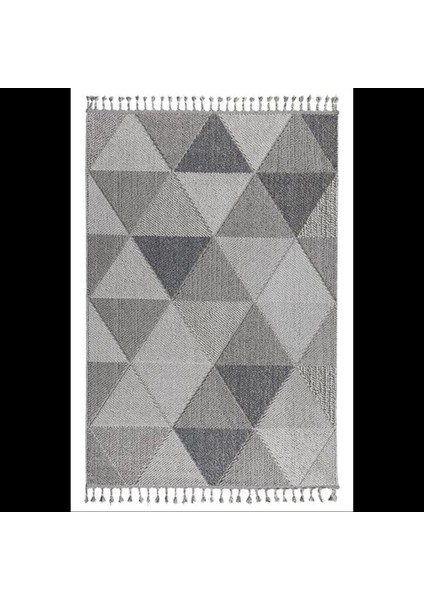 Bukle 1401 Gri Iskandinav Halı