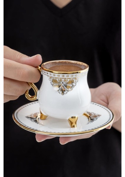 Hemera 6 Kişilik Kahve Fincanı Takımı