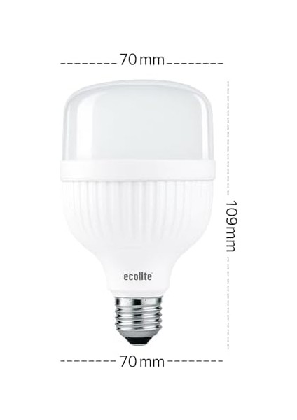 18W LED Ampul, 3000K Sarı Işık, 1600 Lümen, 104W Eşdeğer, E27 Duy, 220V, Dimmer Uyumsuz, F Enerji Sınıfı fiyatları