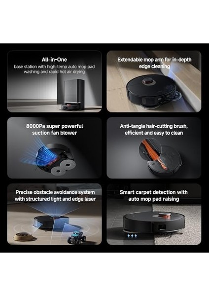 Vacuum X20 Max Süpürge+Mop fiyatları