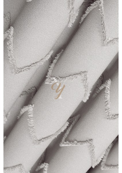 Jakar Kesme Fon Perde Ezgi V-6001 Ekru modelleri