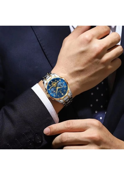 Orijinal Paslanmaz Çelik Erkek Lüx 1. Sınıf Kol Saati fırsatları