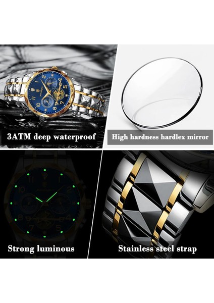 Orijinal Paslanmaz Çelik Erkek Lüx 1. Sınıf Kol Saati indirimleri