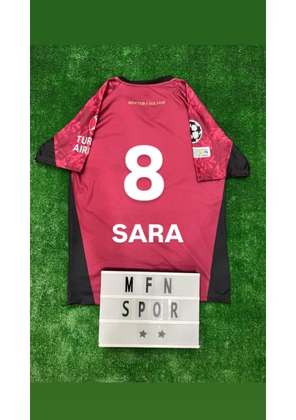4'lü Set / S.a.r.-A/ Galatâsarây'' 2025/2026 Yeni Sezon Sarı Kırmızı Çocuk Forma Şort Çorap Bileklik modelleri