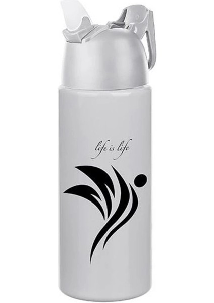 Kilitlenebilen Matara Güvenlikli Suluk Sporcu Matarası Spor Su Şişesi Içecek Şişesi 700ML (5148) modelleri