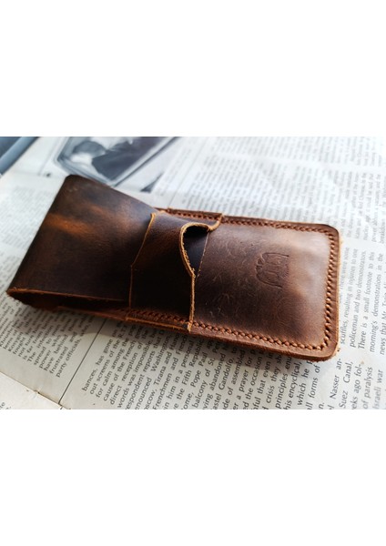 Gerçek Deri Özel Kalemleriniz Için Kalemlik ( 2*3 Kalem Için ) 27 cm \ 6 cm NLU89