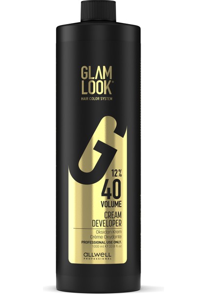 Glamlook 40 Volüm Oksidan Krem 1000 ml