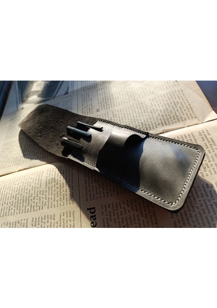 Gerçek Deri Özel Kalemleriniz Için Kalemlik ( 2*3 Kalem Için ) 27 cm \ 6 cm NLU96 fiyatları