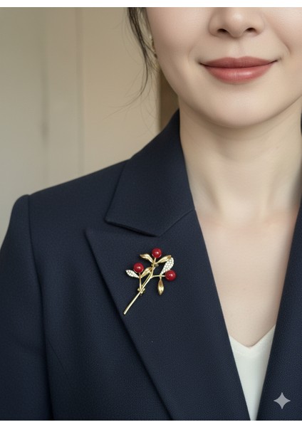 Yılbaşı Özel Kokina Çiçeği Özel Kutulu Broş fiyatları