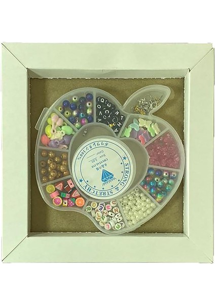 Kendin Yap Boncuk Takı Seti, Renkli Boncuklarla Bileklik ve Kolye Yapımı, 3+ Yaş