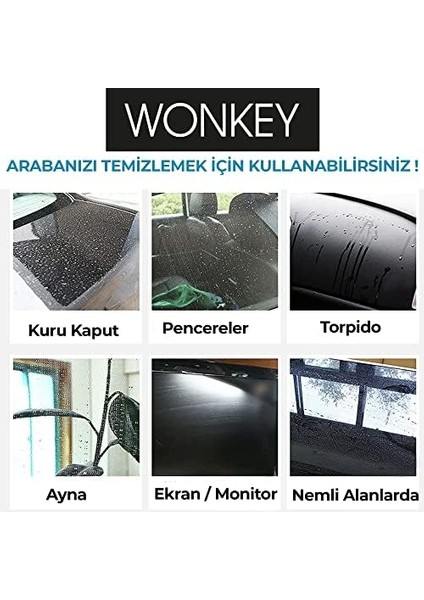 Mikrofiber Temizlik Bezi 3 Adet, Çok Amaçlı Araba Cam, Toz ve Mutfak Bezi, Oto ve Motosiklet Temizlik Bezleri 60X40 cm - (3&apos;lü Paket) modelleri