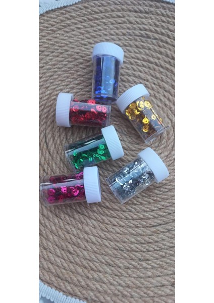 - Mikro Karışık Renk Sim Pul 6 Adet