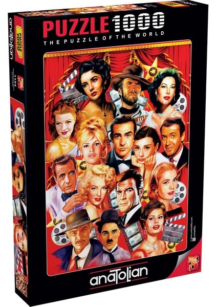 Puzzle - Hollywood Stars/ 1000 Parça Puzzle, #1154 modelleri