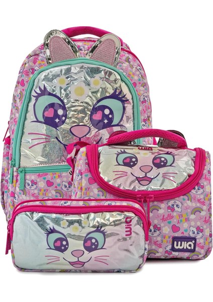 Cat Kız Çocuk Okul Seti