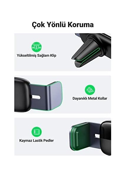 Araç Telefonu Tutucu Döndürme Kol ile Uyumlu (Siyah) modelleri